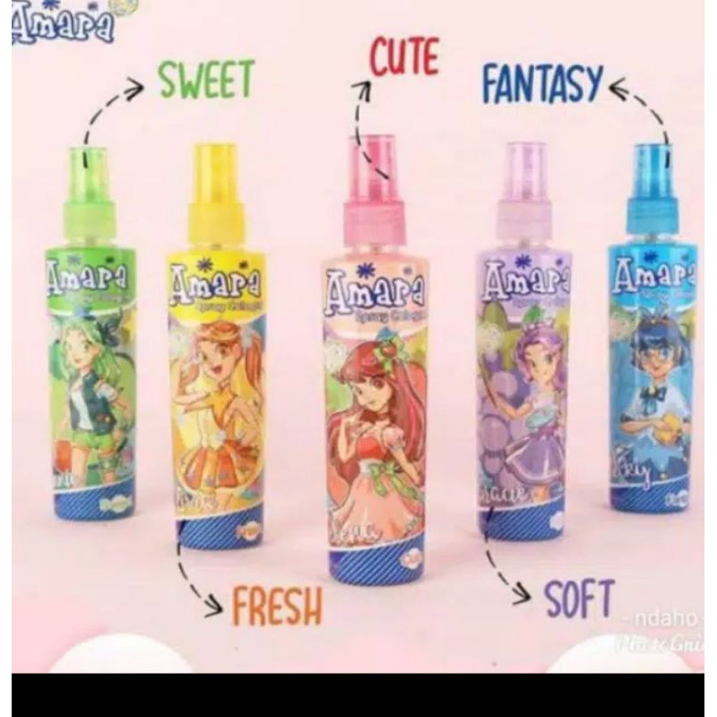 Amara Spray Cologne 100ml cologne anak perfume anak