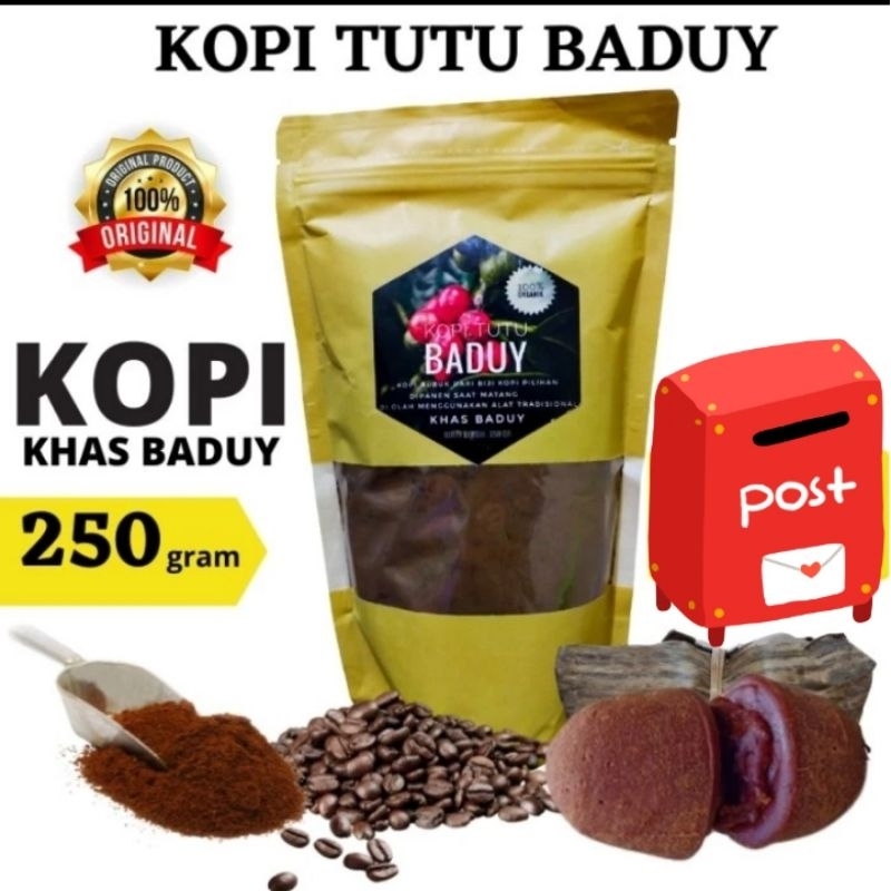 

Kopi Tutu Asli Baduy - Kopi Hitam - Kopi bubuk