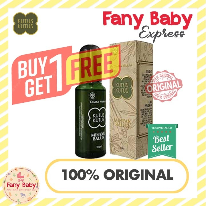 [BUY 1 GET 1] KUTUS KUTUS MINYAK BALUR HEALING OIL 100% ORIGINAL