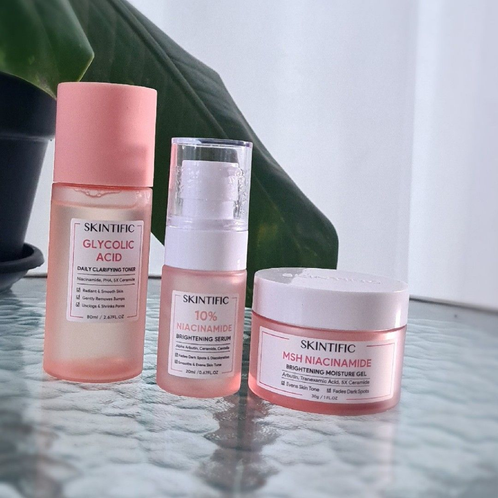 SKINTIFIC Moisturizer Gel - Serum - Essence Toner - 5X Ceramide Barrier Repair - MSH Niacinamide Brightening - Gentle-A Retinol Renewal - 4D Hyaluronic Acid - White Truffle Cleansing Essence