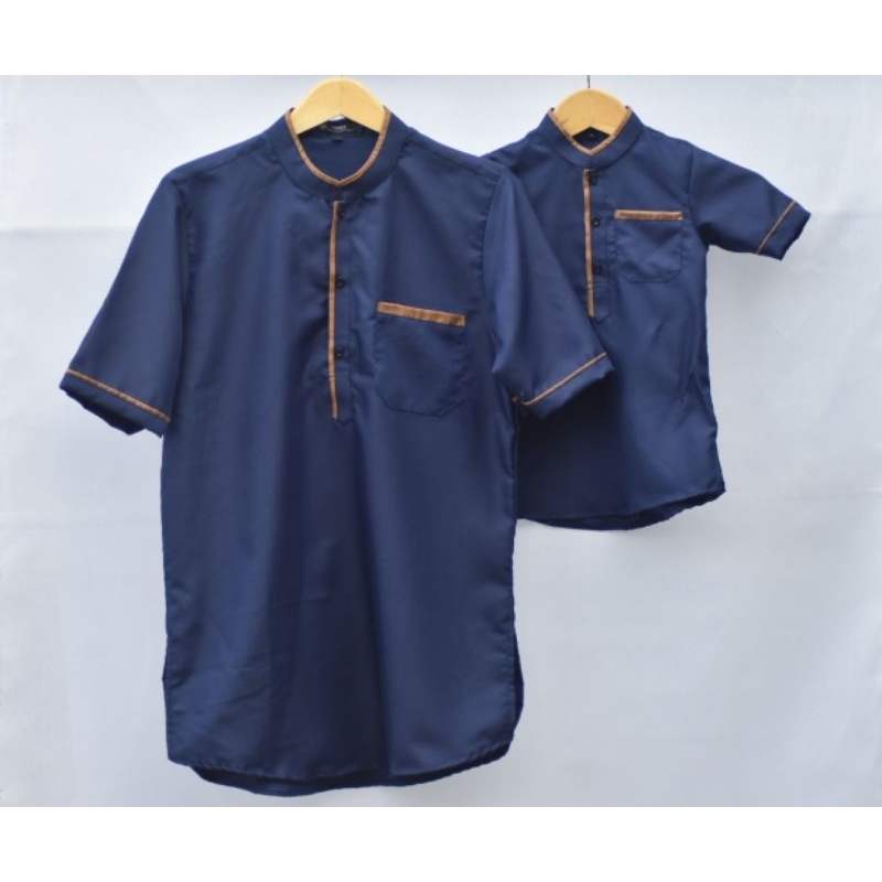 Baju Koko Kurta Pria Couple Ayah Dan Anak Laki Laki