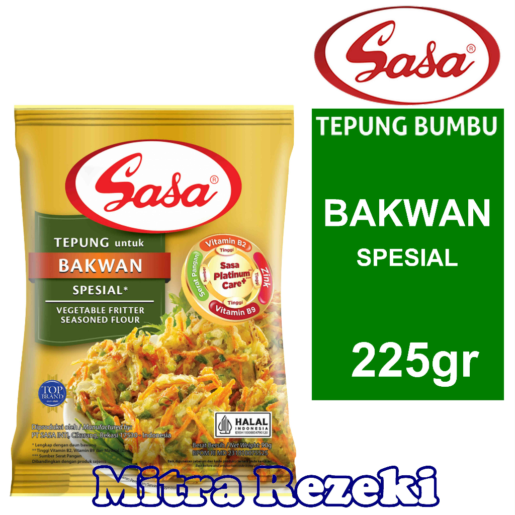 

SASA TEPUNG BUMBU 210/225gr BAKWAN /KENTUCKY AYAM /PISANG GORENG /SERBAGUNA ORIGINAL /HOT &SPICY