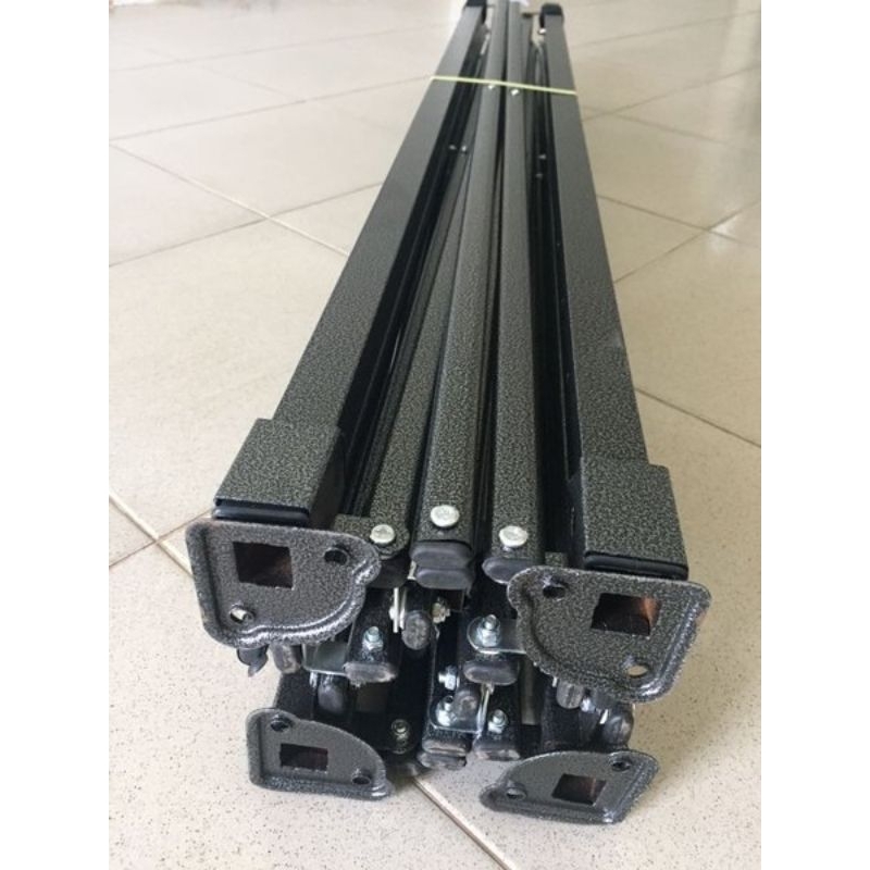 RANGKA TENDA LIPAT 2x2 & 3X3 METER HITAM