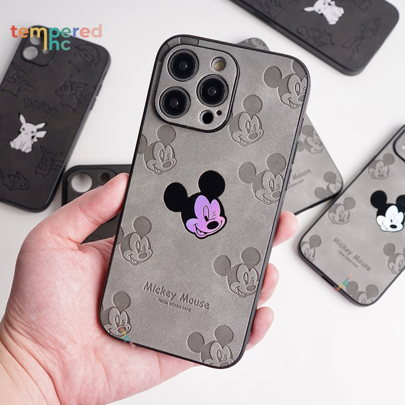 NEW !! Case Iphone PIKACHU&amp;MICKEY ( Iphone 11 - 14 pro max READY !!! )