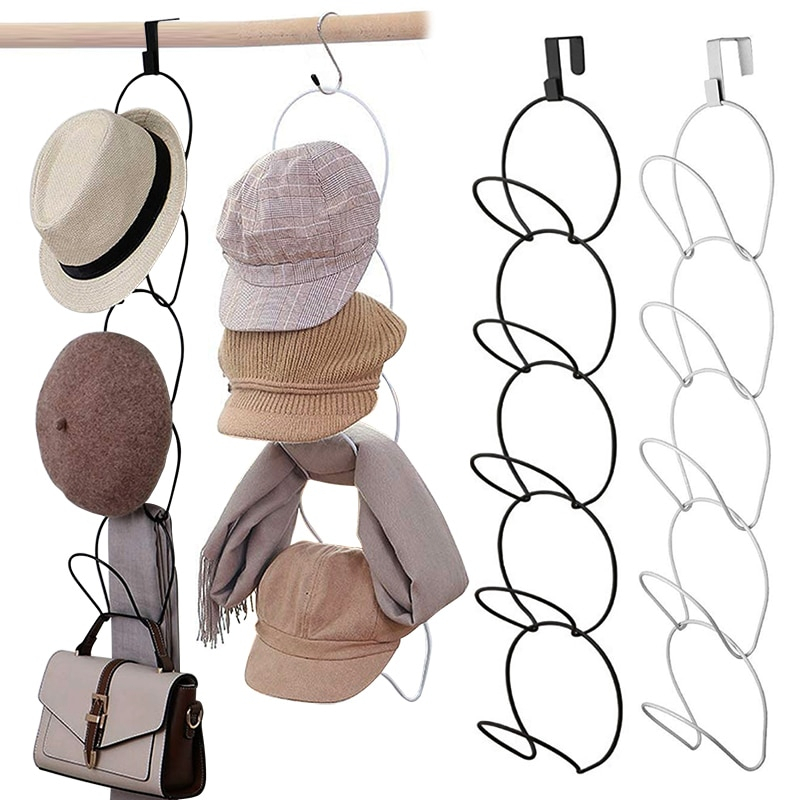 Gantungan Topi Display Topi Multifungsi Rak Penyimpanan Topi Cap Hanger Cap Organizer