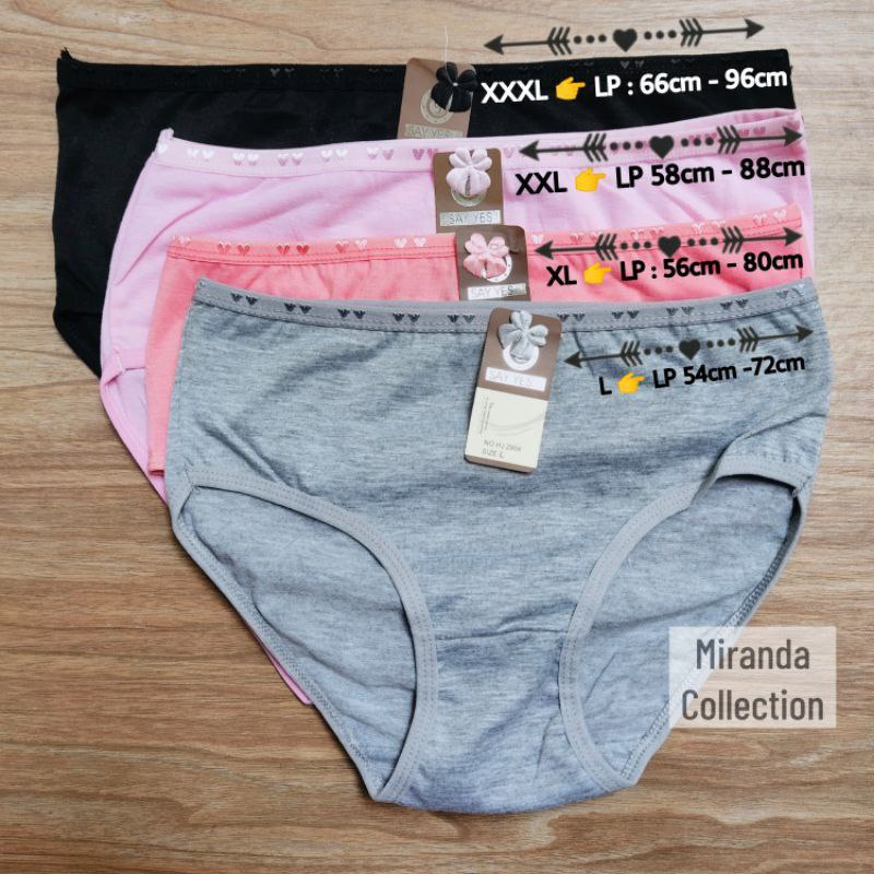 Cd import wanita 6 PCS / Celana dalam