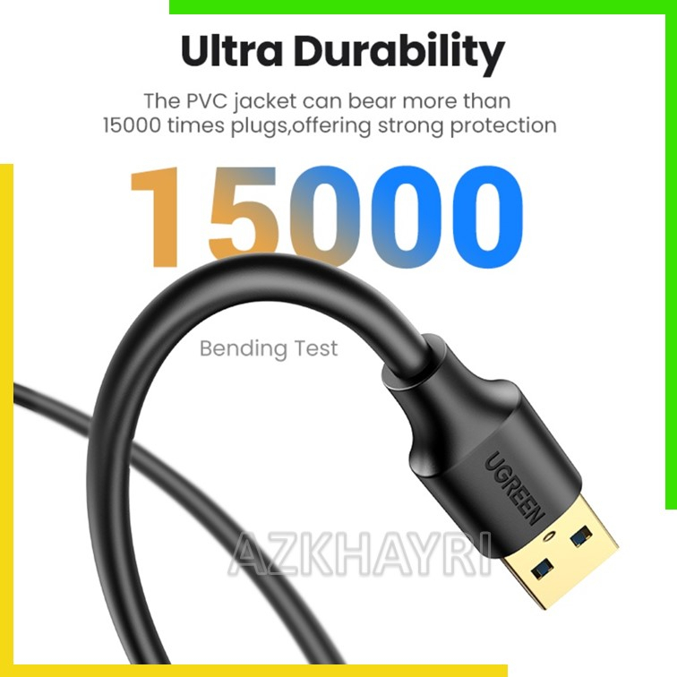 Ugreen Kabel Extension USB 3.0 High Speed Smart Laptop PC TV Xbox One SSD