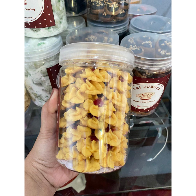 

kue kering mawar (Kuker semprit) 800ml dan 1000ml