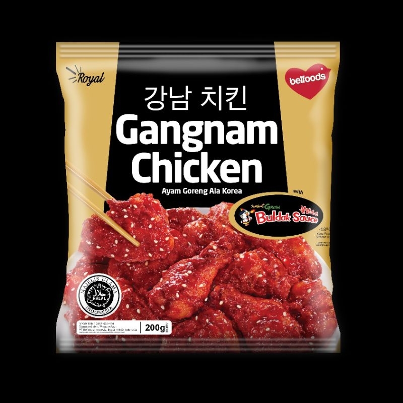 BELFOODS Gangnam Chicken Korean Series 200 gr