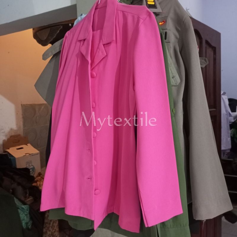 1 stel seragam psh Bhayangkari bahan manish