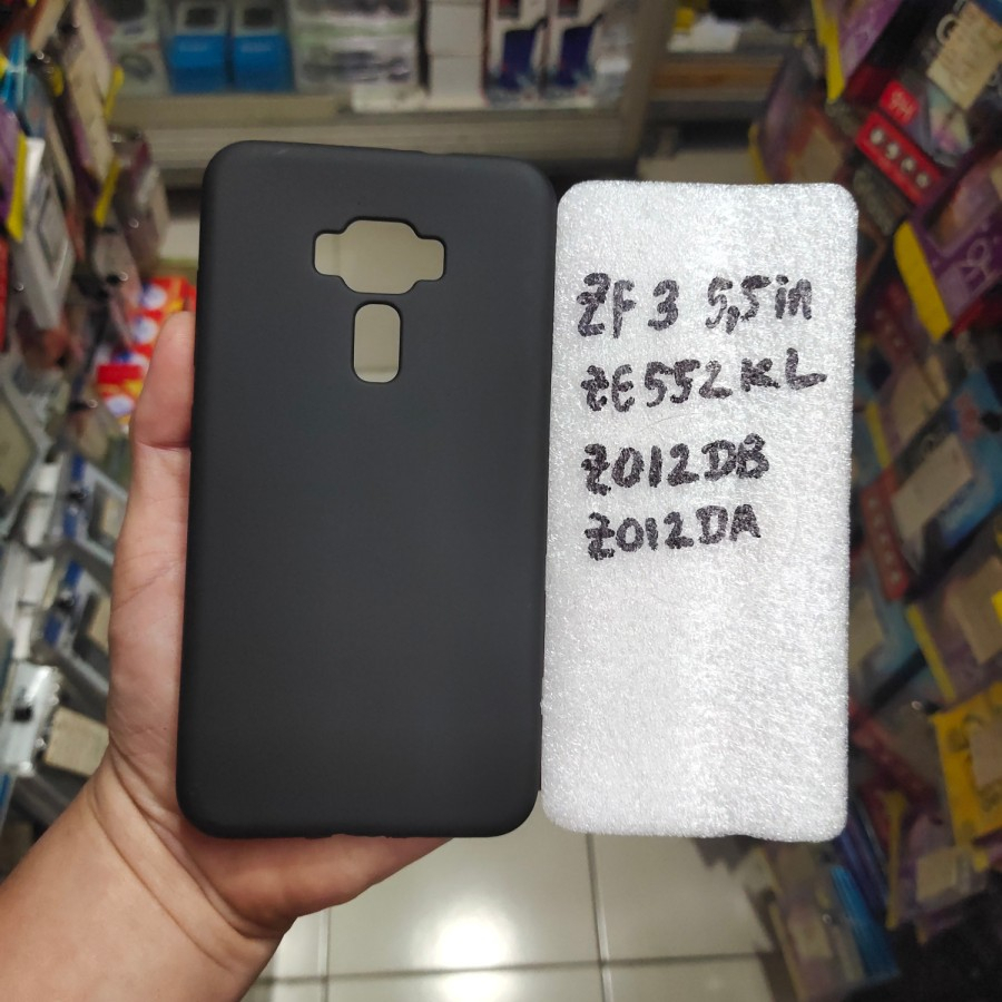SOFT CASE ASUS Zenfone 3 5.5in / ZE552KL / Z012DB / Z012DA KARET SILIKON MANTUL MURAH MERIAH