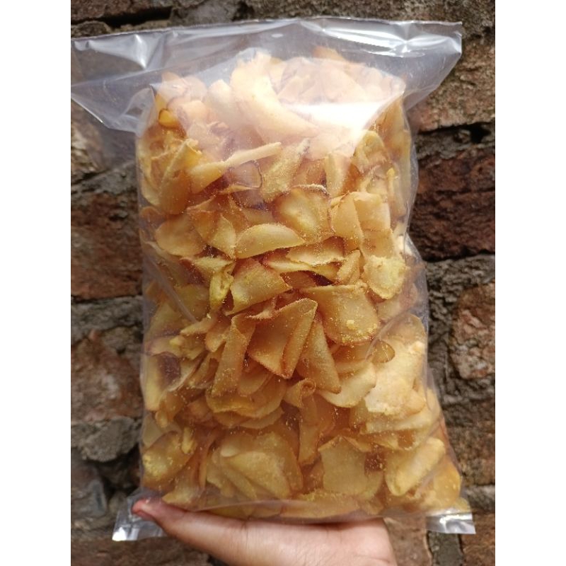 

Keripik Singkong rasa JAGUNG BAKAR berat 1kg