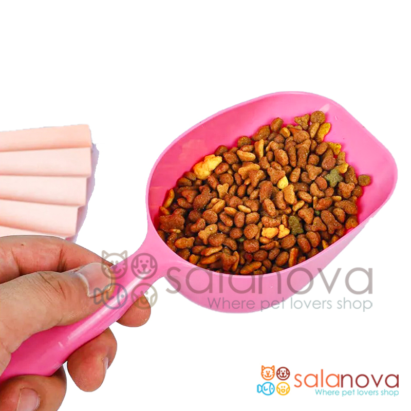 Sekop Plastik Makanan Kucing-Anjing Pet Food Scoop