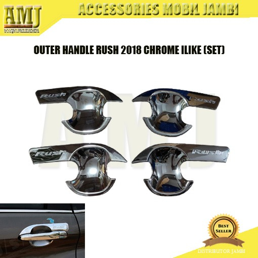 OUTER RUSH 2018 CHROME ILIKE - OUTER PINTU MOBIL RUSH