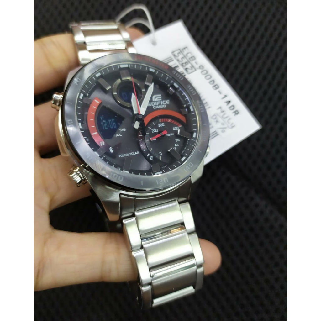 Jam Tangan Pria Casio Edifice ECB-950DB-1ADR/ ECB-950DB-1BDR Original