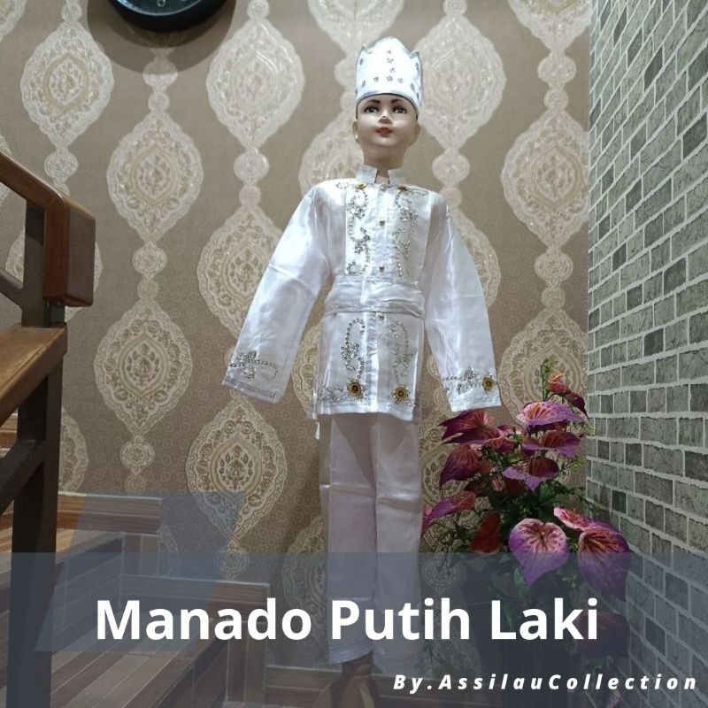 Baju Adat Anak Manado Satuan (Laki/Cewek)