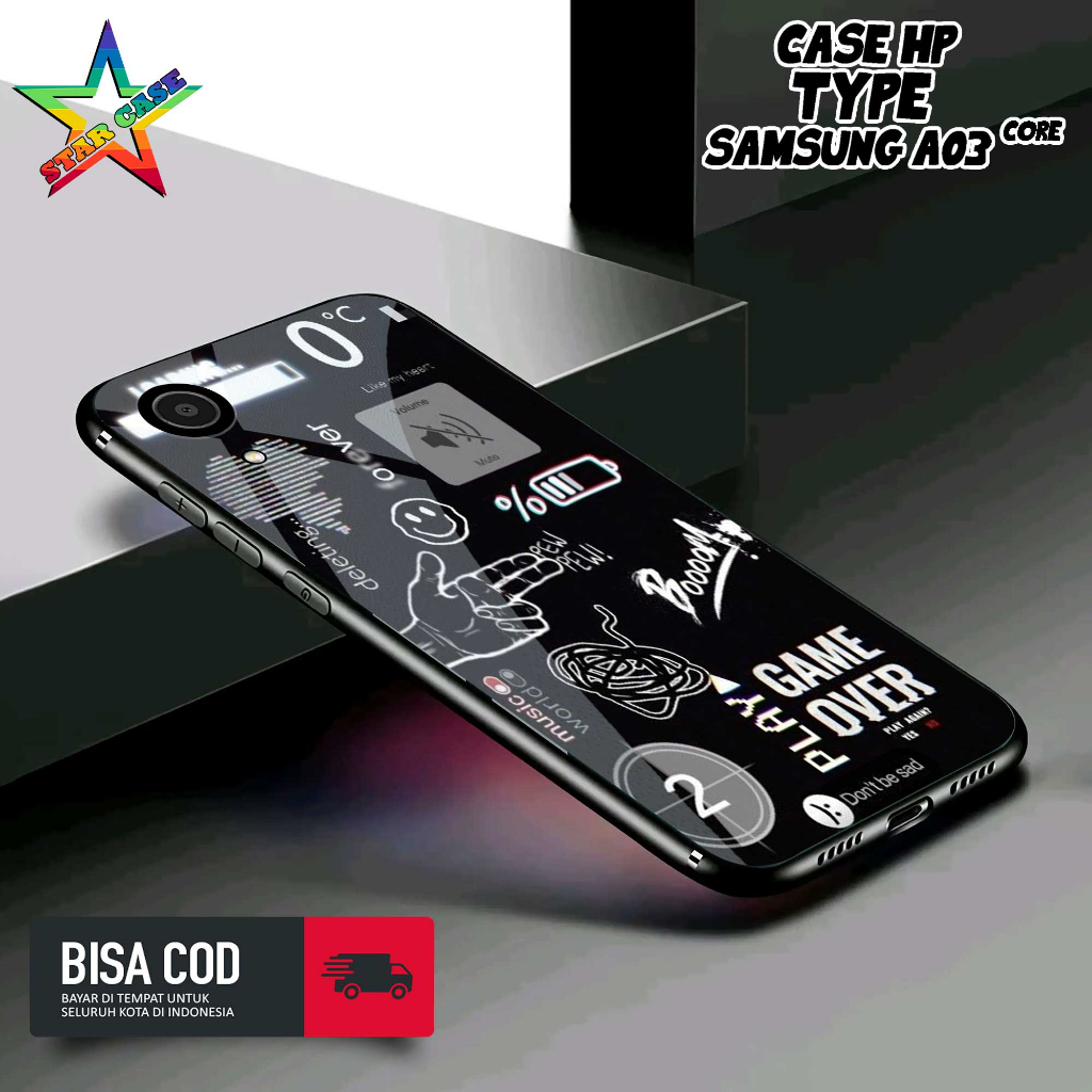 Case Samsung A03 Core Motif [NASA TICKET] Casing Samsung A03 Core TERBARU Hardcase Glossy Kilau 2D C