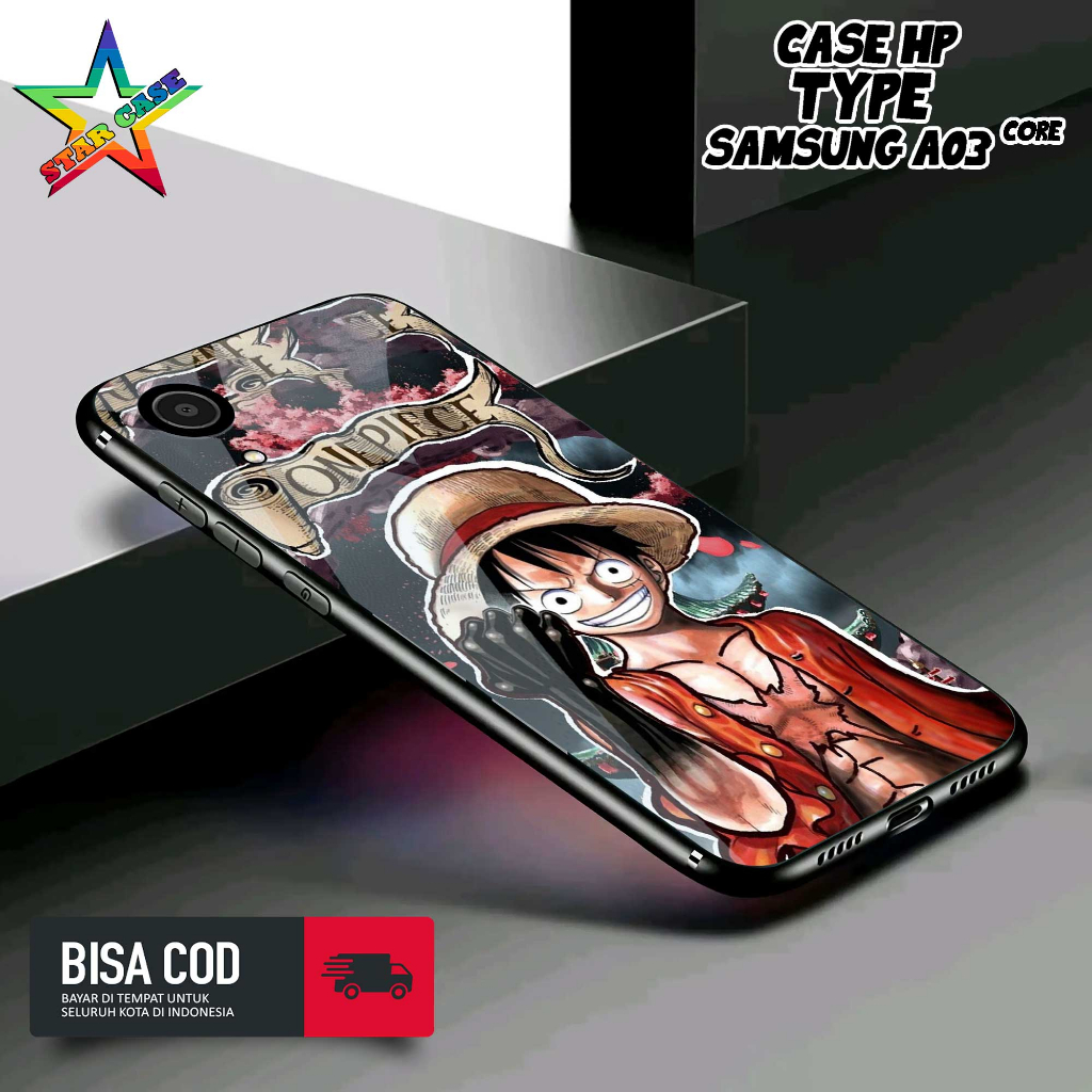 Case Samsung A03 Core Motif [ANIME OOOP] Casing Samsung A03 Core TERBARU Hardcase Glossy Kilau 2D Ca