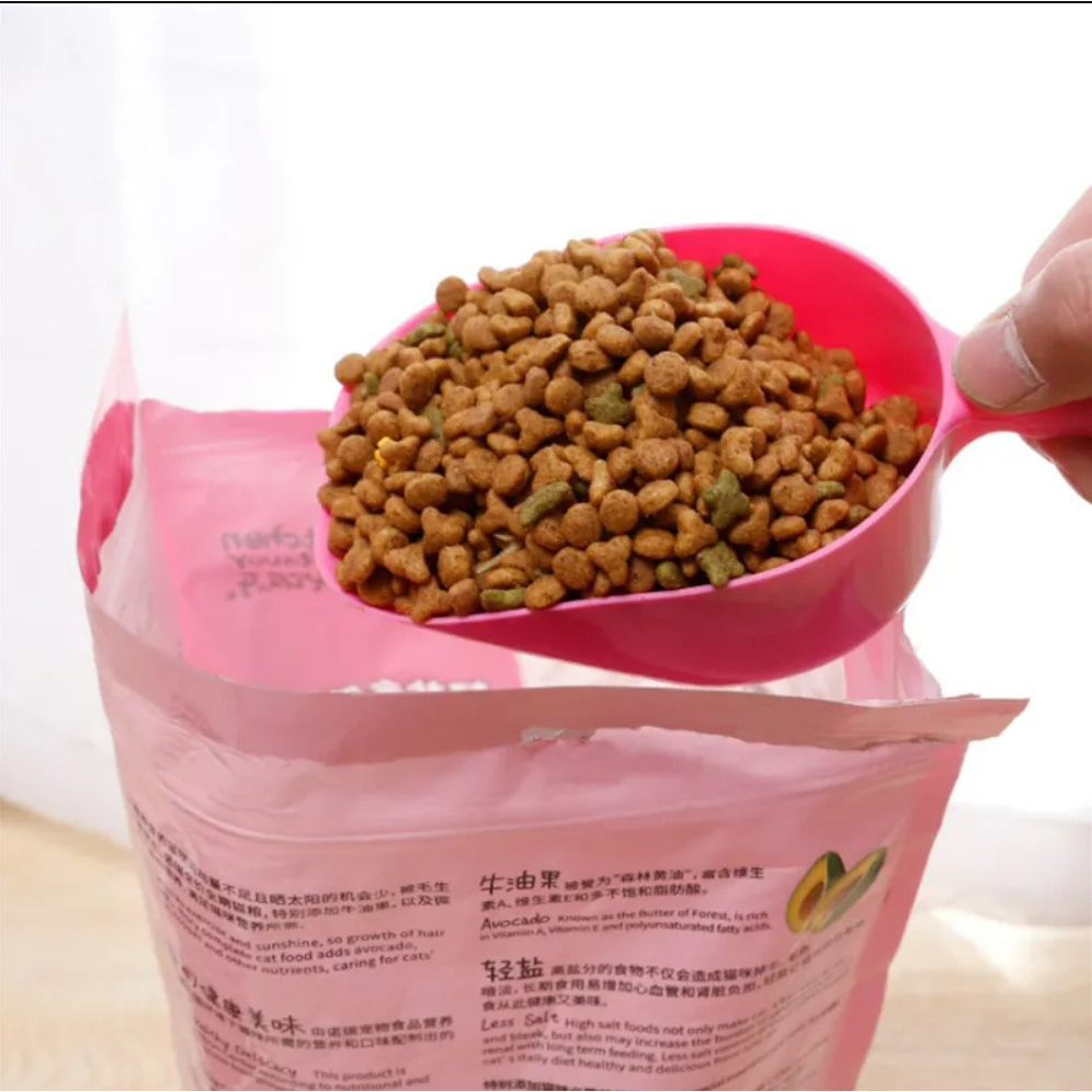 Sekop Plastik Makanan Kucing-Anjing Pet Food Scoop