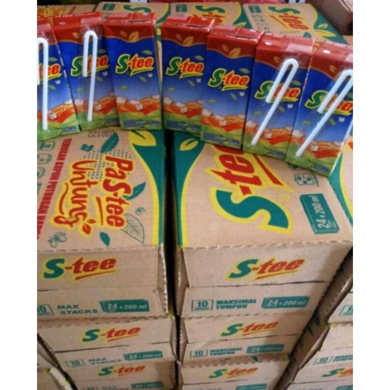 

S-Tee Kotak 200 ml x 24 pcs / 1 Karton 24 pcs Stee