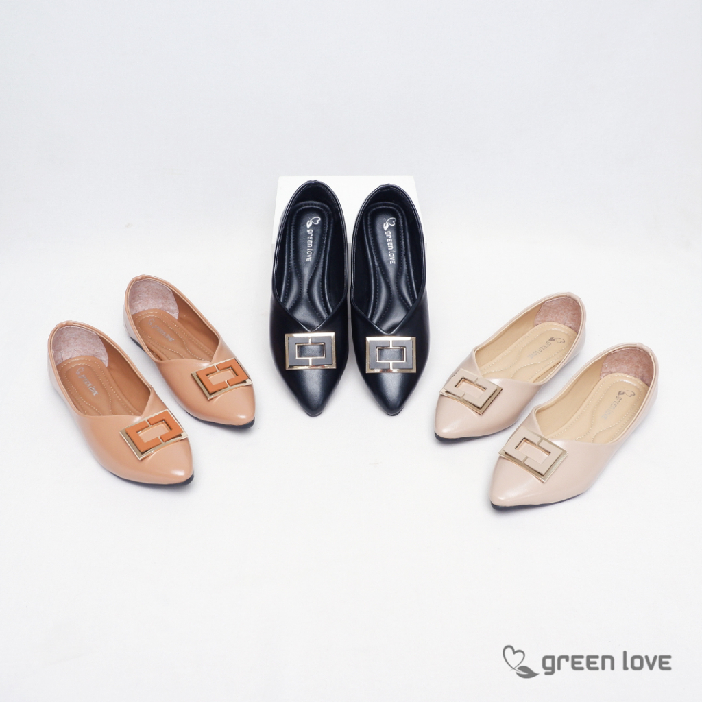 Green Love Sepatu Flat Wanita BEATRIX