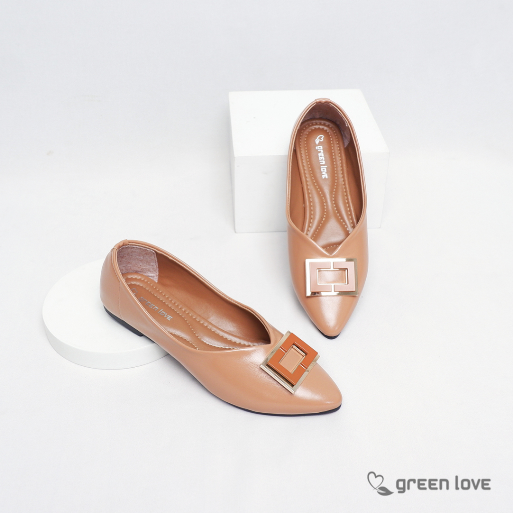 Green Love Sepatu Flat Wanita BEATRIX