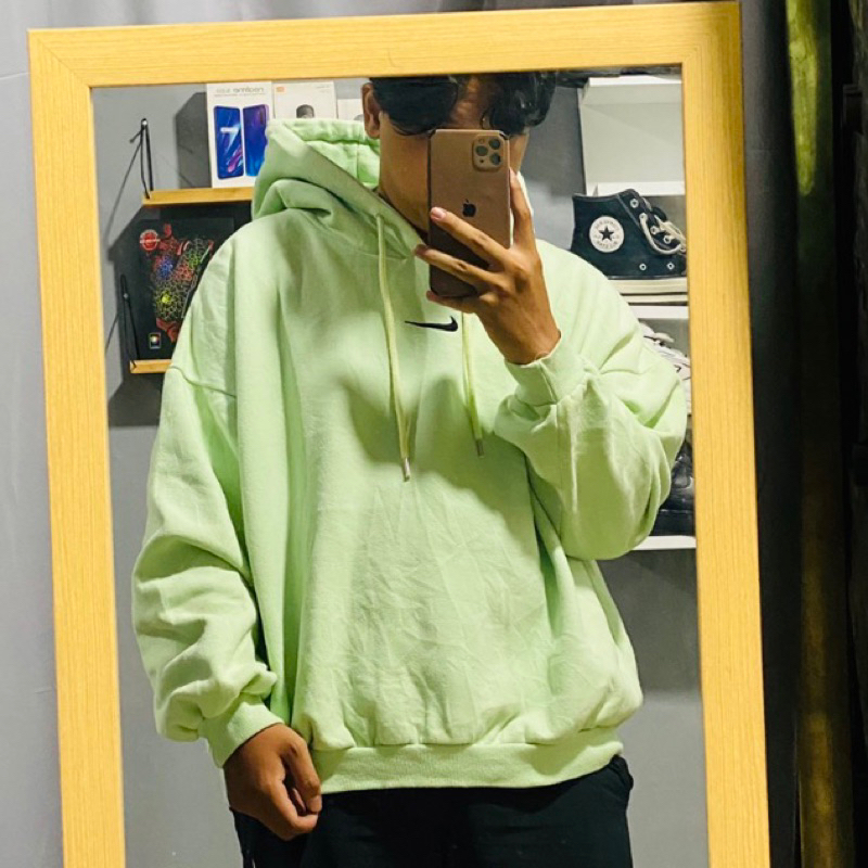Hoodie Nike Center Green mint  vintage second original