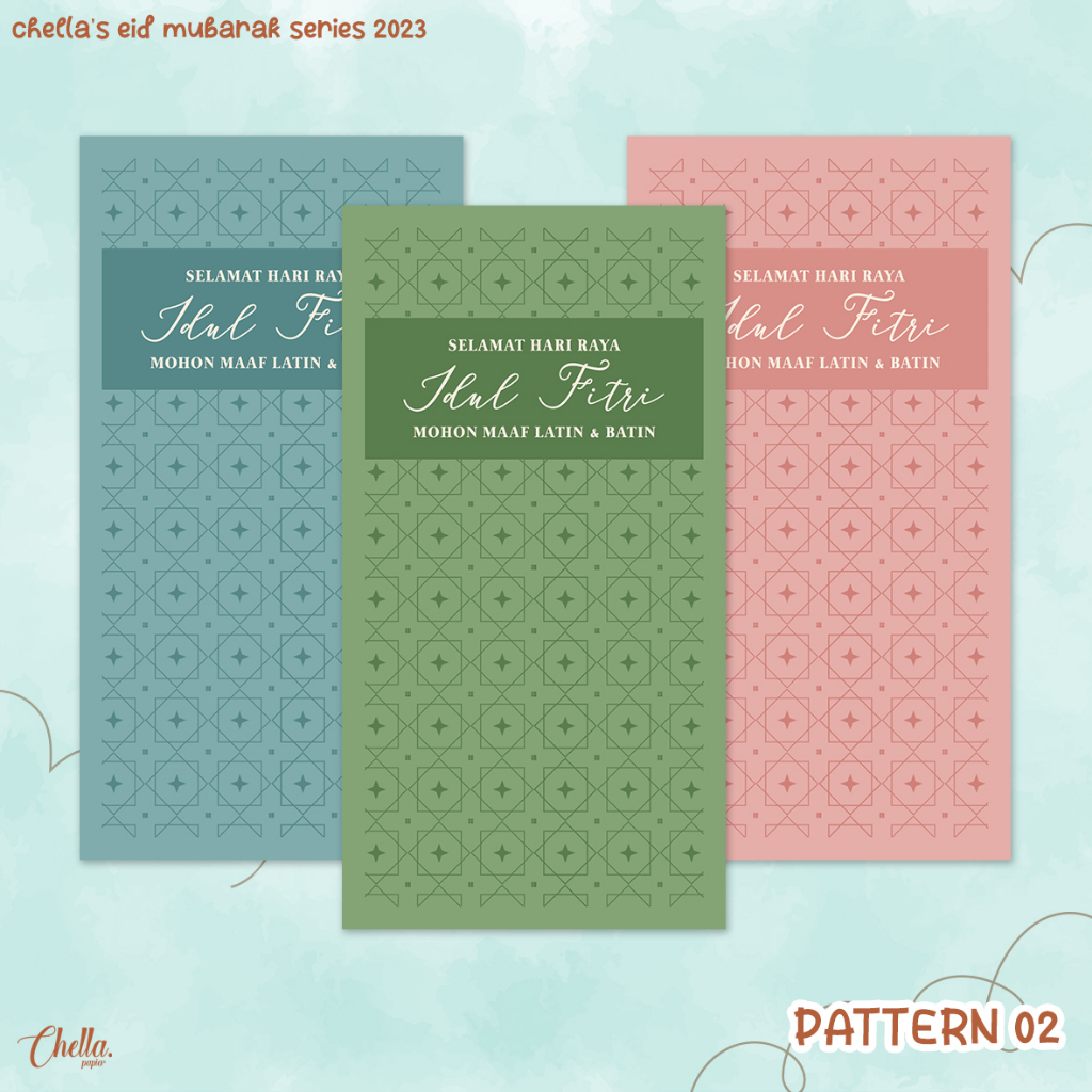 

CUSTOM ANGPAO AMPLOP LEBARAN IDUL FITRI (BISA TULIS NAMA) ISI 6 PCS : PATTERN-02