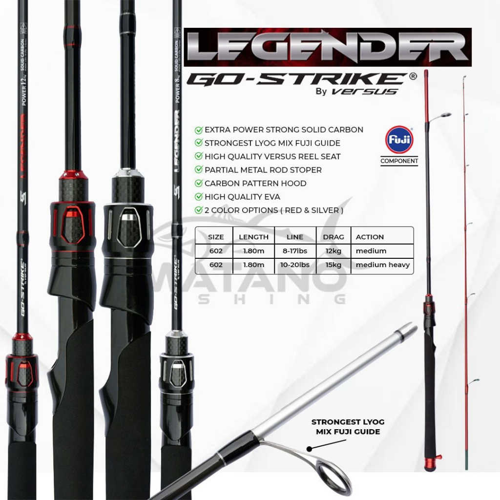 JORAN VERSUS GO STRIKE LEGENDER 602 - JORAN SPINNING VERSUS GO STRIKE LEGENDER 602