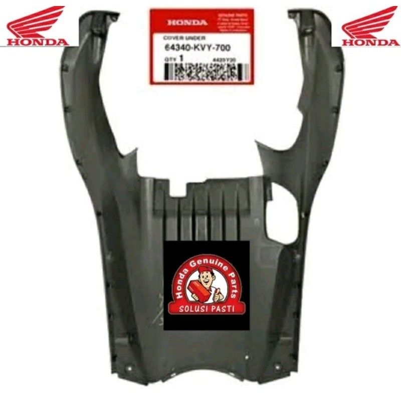 64340-KVY-700 cover under beat karbu original honda asli ahm
