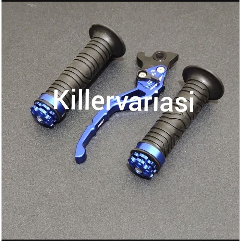 PROMO PAKET HANDLE REM + HANDGRIP JALU CNC JUPITER Z JUPITER Z1 VEGA ZR VEGA R VEGA RR JUPITER MX OLD F1ZR DLL