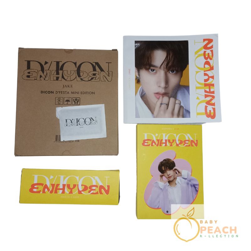 SHARING ENHYPEN DICON DFESTA MINI EDITION JAKE VERSION