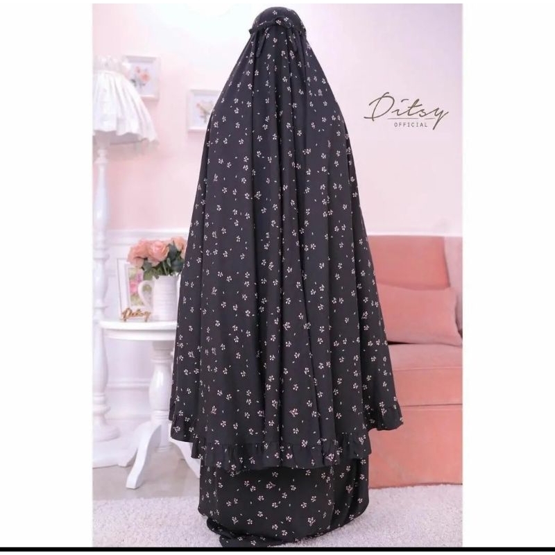 ditsy prayer set (cicera black new)