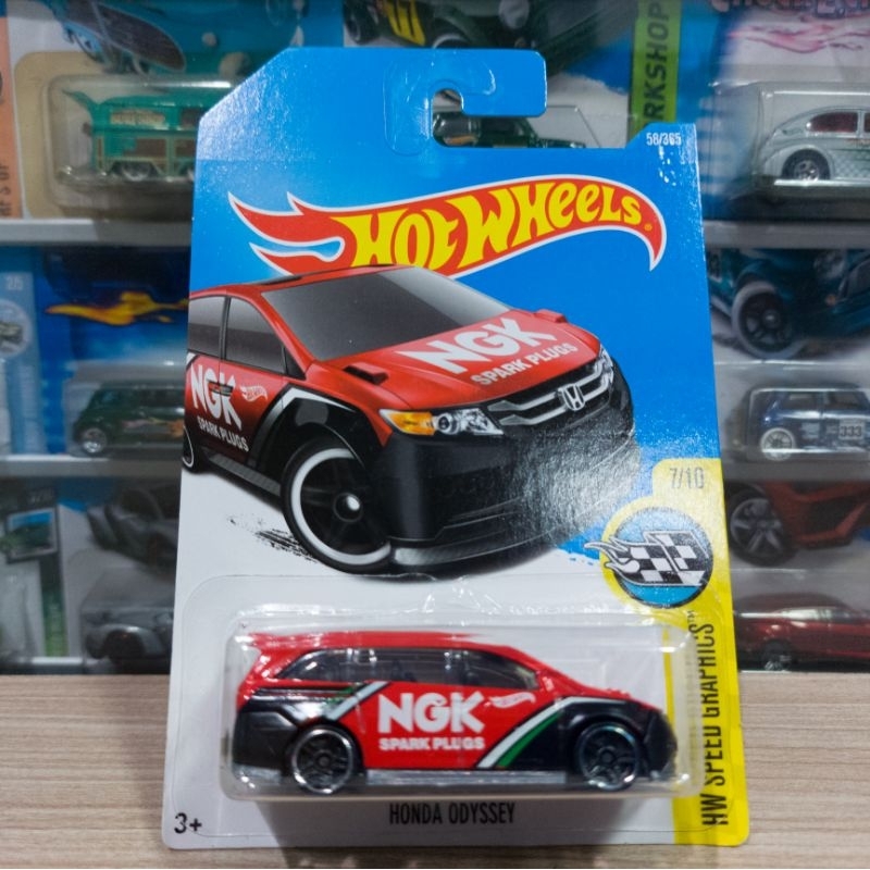 Hot Wheels Honda Odyssey - NGK Red