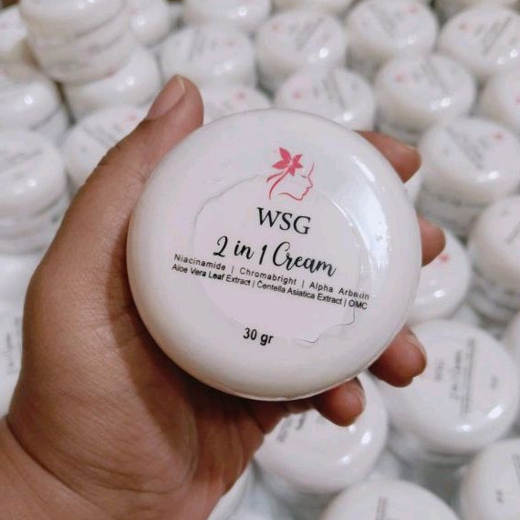 READY Cream 2in1 wsg Skincare BPOM (day & night) 15gr