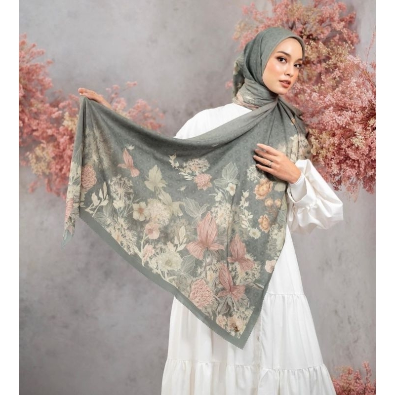 preloved bloom scarf by heylocal id / preloved scarf