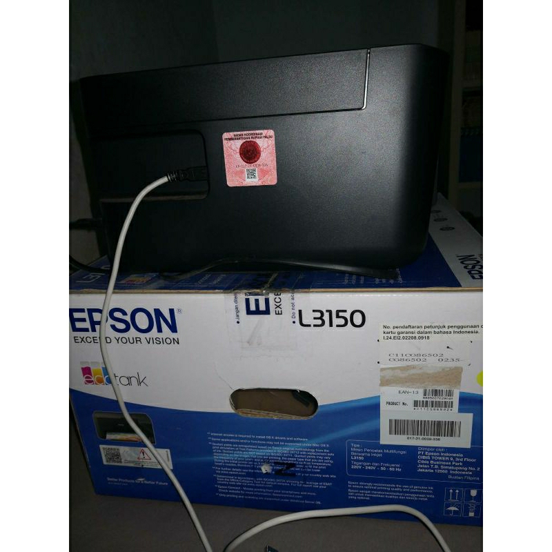 Epson L 3150 wireless printer