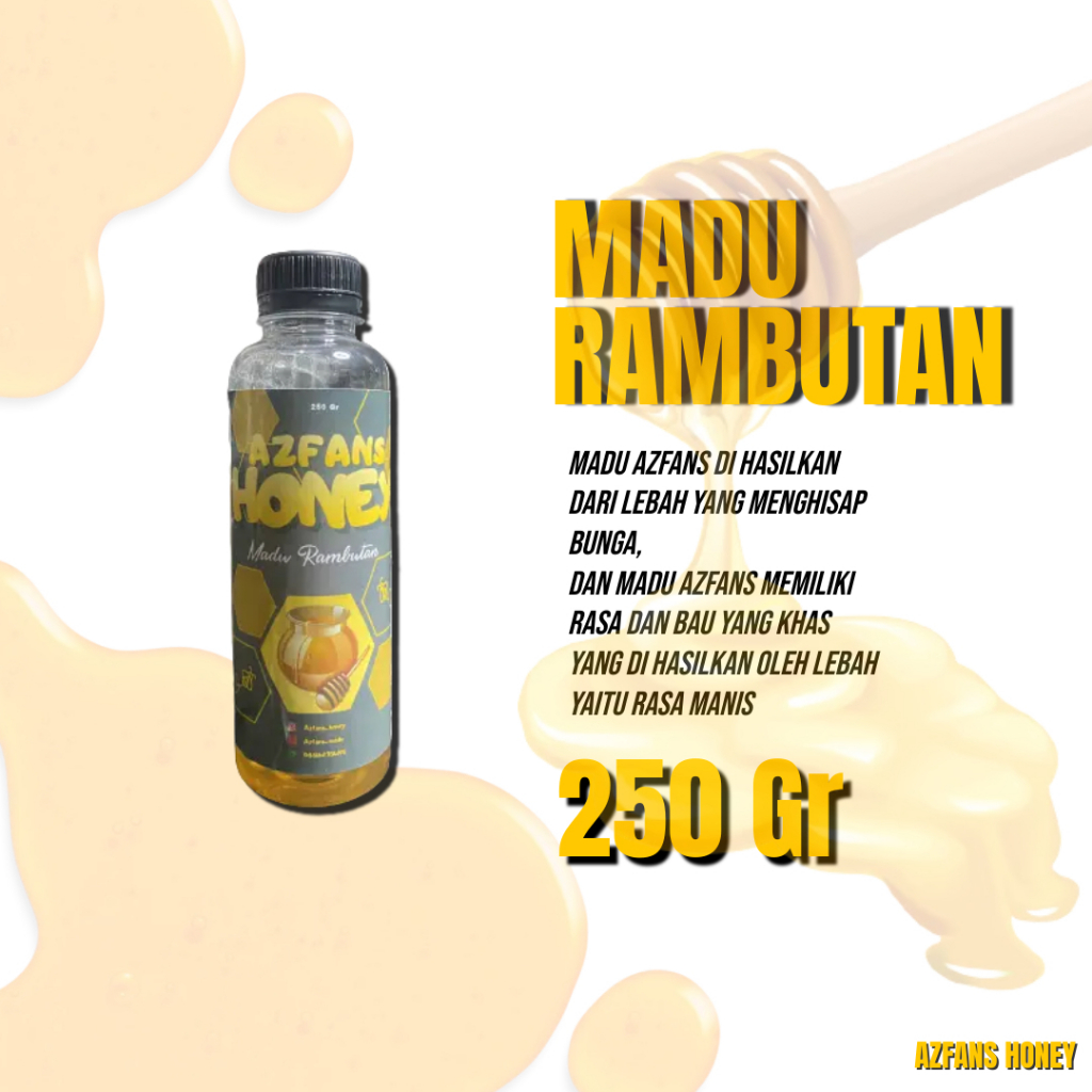 

MADU RAMBUTAN MURNI ASLI BEST SELLER TERMURAH 250 Gr