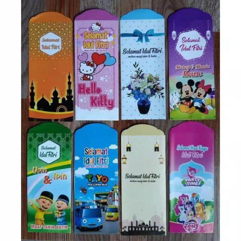 

amlop lebaran idul fitri ukuran jumbo1pack isi 10 lembar