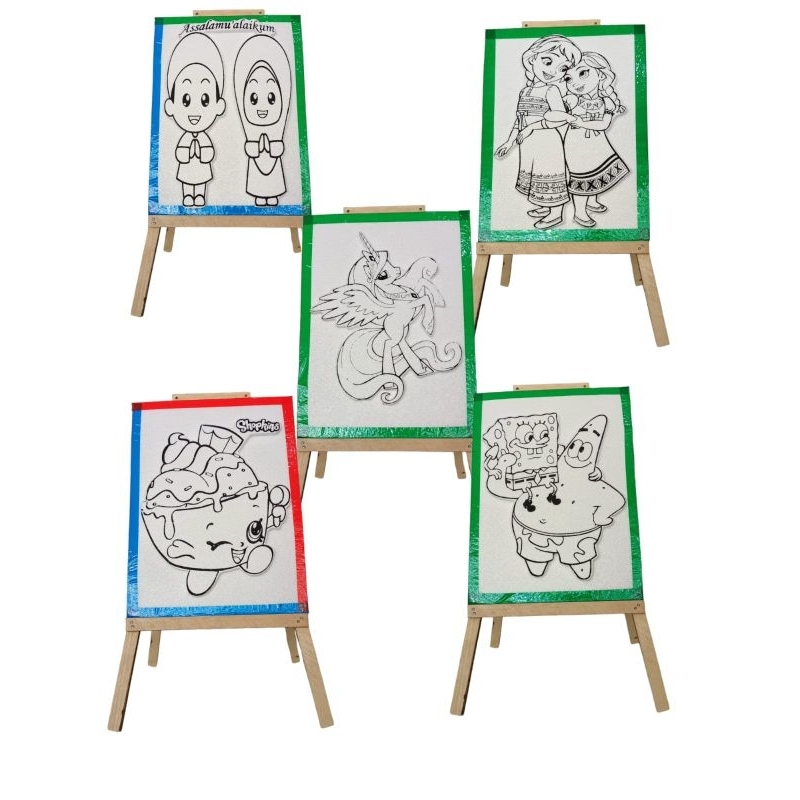 

Paket Murah 100 pcs Styrofoam Mewarnai 33x50x1 List Lakban