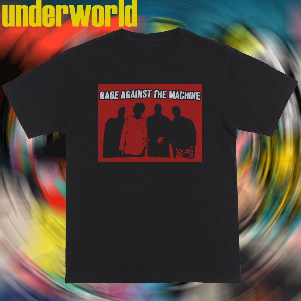 Kaos Tshirt Vintage BAND RAGE AGAINST THE MACHINE Tshirt Merchandise By Underworld