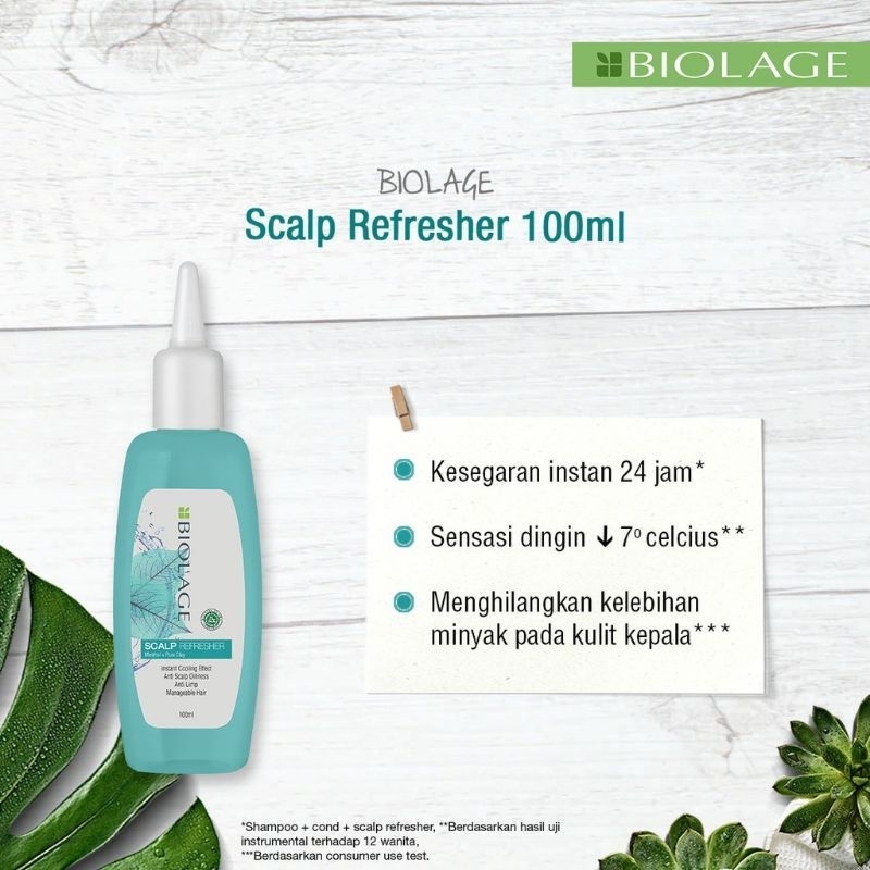 MATRIX Biolage Scalp Refresher 100ml / Serum Rambut Hijab anti Lepek