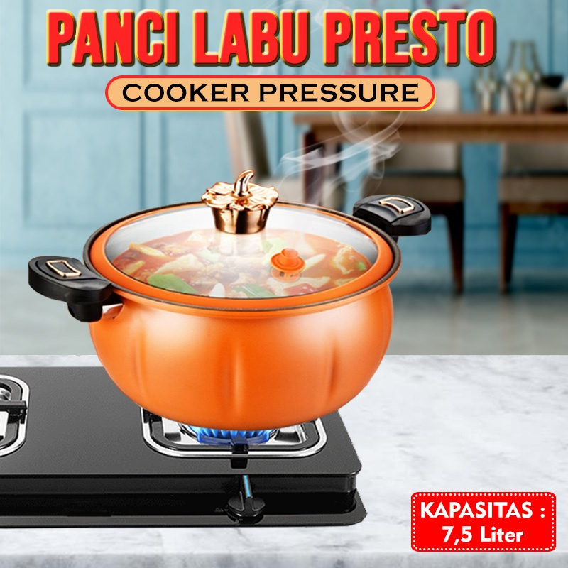 [COD] PANCI PRESTO MODEL  LABUH UKURAN BESAR 7.5 LITER