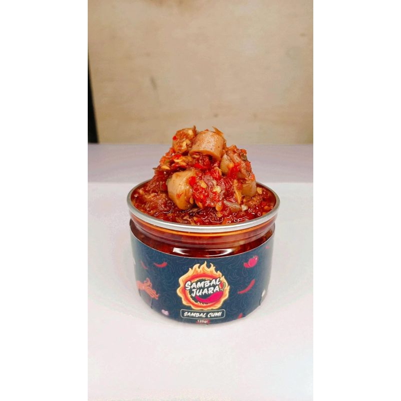 

SAMBAL CUMI 120 GRAM SAMBAL JUARA - SAMBAL SUWIR AYAM - SAMBAL TERI - SAMBAL PETE - SAMBAL JENGKOL - SAMBAL VIRAL TERLARIS