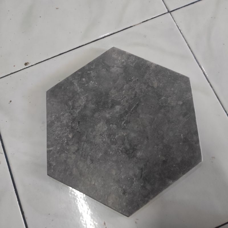 Hexagon panel dinding marmer marble