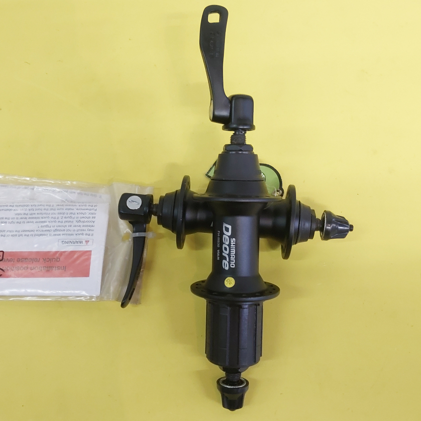 hub shimano deore m530 v-brake 32hole original hub freehub deore