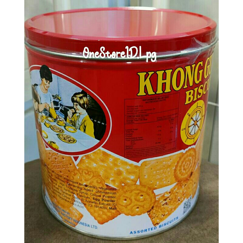 

Khong Guan Biscuit Mini Assorted Kaleng 650gr