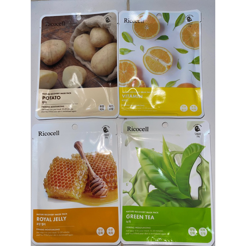 Ricocell Sheet Mask ORIGINAL from Korea