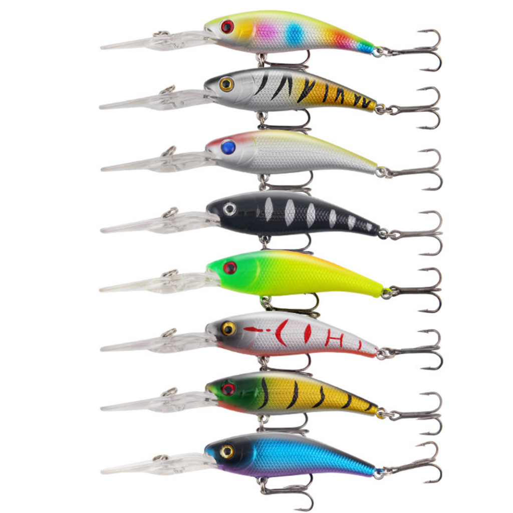 Umpan Lidah Panjang/Umpan Minnow /Umpan Pancing Tiruan Ikan Lidah Panjang Berat 9Gram Panjang 12 Cm