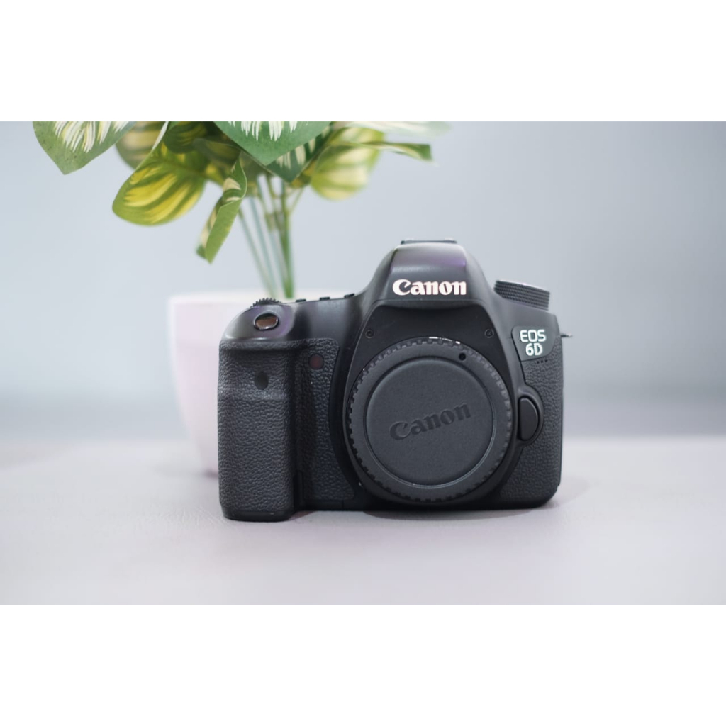 kamera dslr canon 6d fullframe second mulus wifi sc rendah